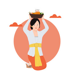 Indonesian Bali woman