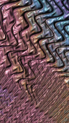 Artistic and imaginative digitally designed abstract 3D fractal background