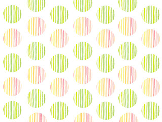 ストライプの水玉背景