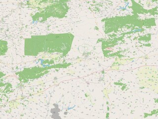Sliven, Bulgaria. OSM. No legend