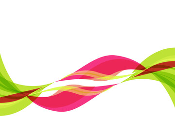 Abstract wave background composition. ribbon color background