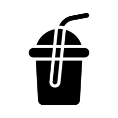 cold drink symbol icon vector illustration