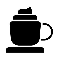 cappuccino symbol icon vector illustration