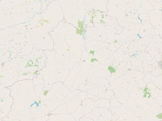 Boucle du Mouhoun, Burkina Faso. OSM. No legend