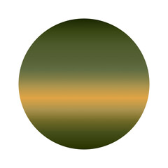 Round gradiation color design illustration