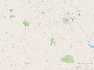 Centre-Ouest, Burkina Faso. OSM. No legend