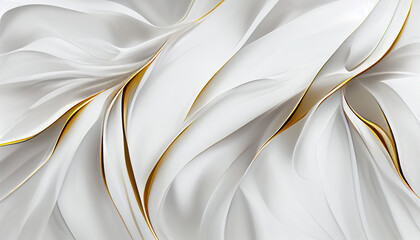 silk fabric background. Abstract White background.