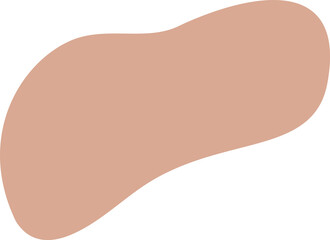 Abstract organic shape