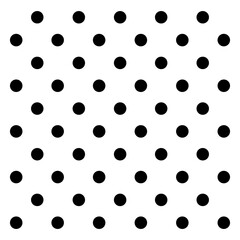 Polka Dots Polkadots Black Dot Seamless Fabric Texture Design Template Icon Art