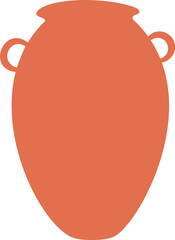 Old greek pot icon