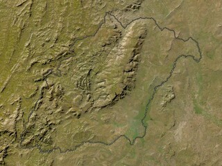 Rutana, Burundi. Low-res satellite. No legend