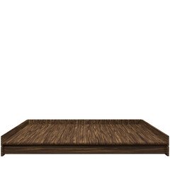 beautiful wood board 3d render for design
