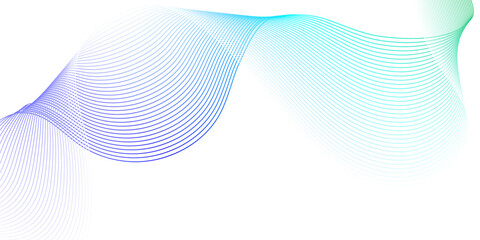 Abstract white and blue paper wave background. abstract white and blue rainbow wave curve lines banner background design. Vector illustration. Modern template abstract design flowing particles wave.