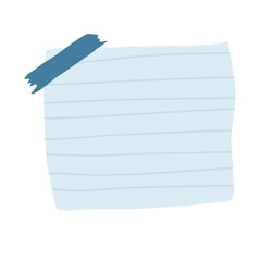 Cute paper note reminder