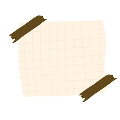 Cute paper note reminder