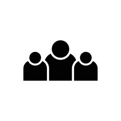 People teamwork logo icon design
