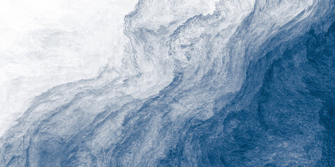 Abstract blue and white paint background with brush stroke and grunge texture vintage style in concept winter, ocean, sky.