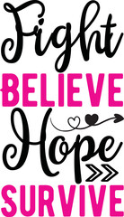 Breast cancer design cut files