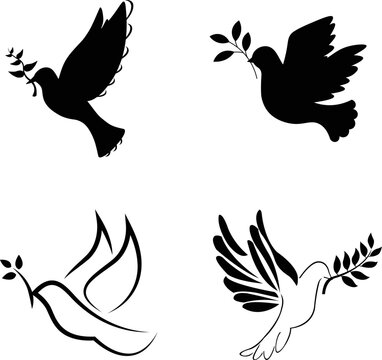 set of doves