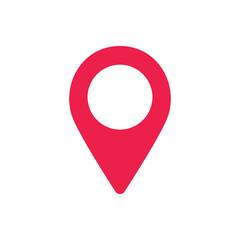 Map pin location symbol icon design