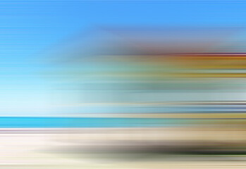 abstract blue background with waves