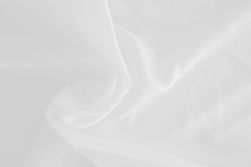 white silk background