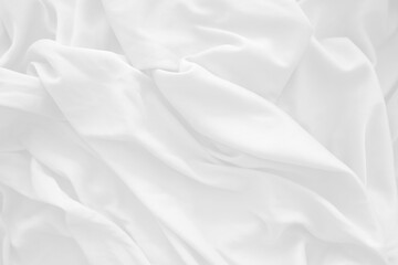 white silk background