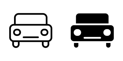 Car icon template