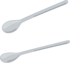 金属製の薬匙、スプーン