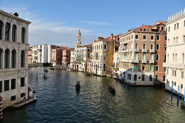 Fototapeta na wymiar Grand canal in the Venezia, Italy