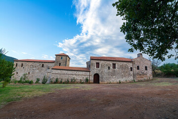 Andromonaster is a monastery fortress of Messinia