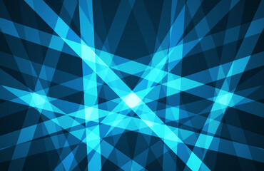 Abstract blue background with crossed lines