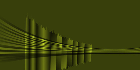 Abstract green background with light