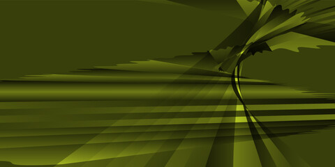 Abstract green background with light