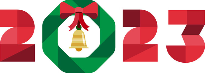 Happy New Year 2023 , merry christmas