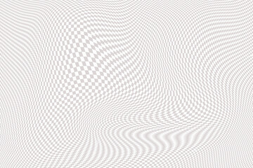 Wavy Checkered Pattern background