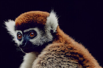 Fototapeta premium Lemure