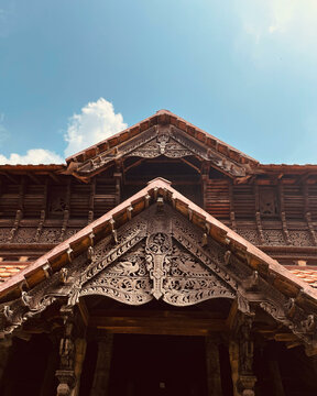 Roof Of Ancient Padmanabhapuram Palace