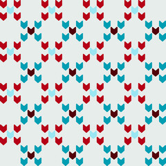 Christmas pattern. Vector Background for print. Holiday silhouette elements. Simple minimalist style, scandinavian design for interior, postcard, wrapping paper