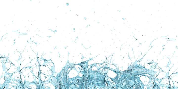 Water splash background