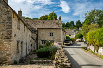 Cotswold village of Chedworth, Gloucestershire, England, United Kingdom