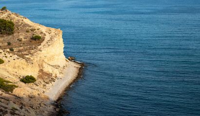 natural view beach ocean coast tourism villajoyosa