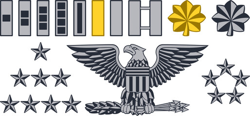 Military Army Insignia Ranks