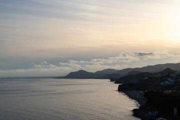 natural view beach ocean coast tourism villajoyosa