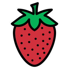 strawberry line icon