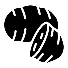 potato glyph icon