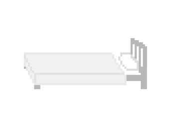 Clip art pixel art bed