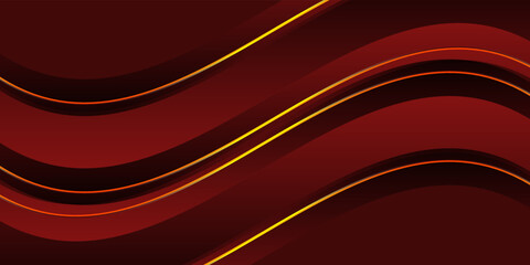 Futuristic red yellow background