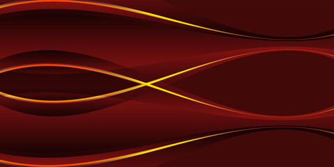 Futuristic red yellow background