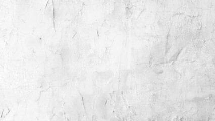 White wall texture or background. White rough plastered Wall